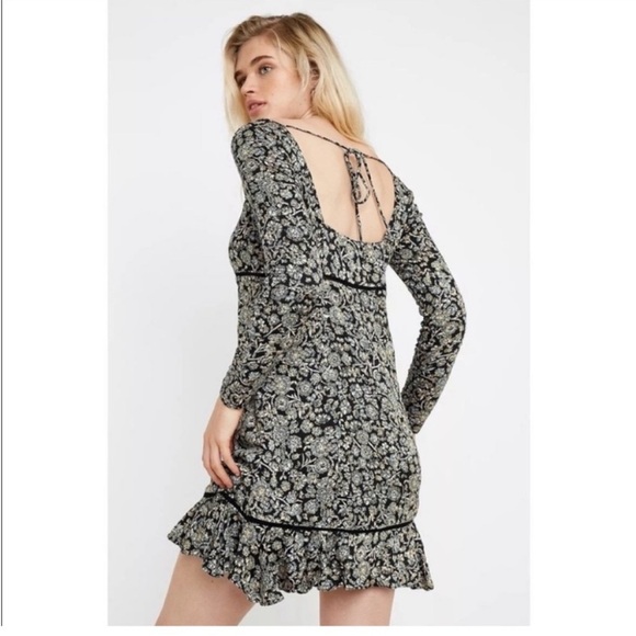 NWT Free People Bohemian Mini Dress - Picture 1 of 6